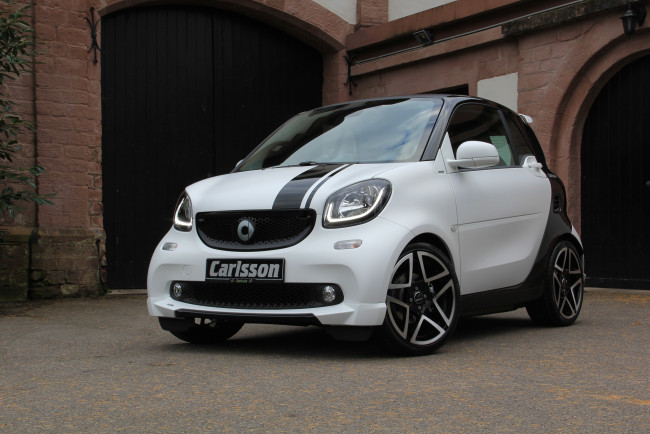 Обои картинки фото автомобили, smart, carlsson, 2015г, c453, ck10, fortwo