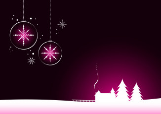 Картинка праздничные векторная+графика+ новый+год фон снежинки