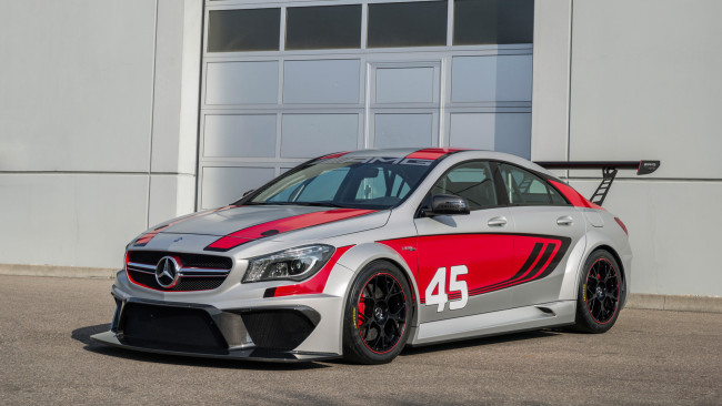 Обои картинки фото mercedes-benz cla-45 amg racing series concept 2013, автомобили, mercedes-benz, 2013, series, concept, racing, amg, cla-45