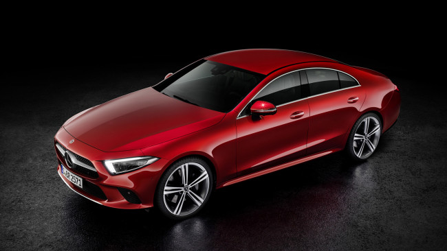 Обои картинки фото mercedes-benz cls 2019, автомобили, mercedes-benz, cls, 2019, красный