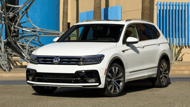 Обои картинки фото volkswagen tiguan r-line 2019, автомобили, volkswagen, tiguan, r-line, 2019, белый