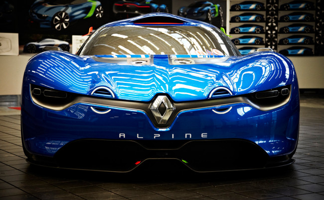 Обои картинки фото renault alpine a110-50 concept 2012, автомобили, renault, alpine, a110-50, concept, 2012