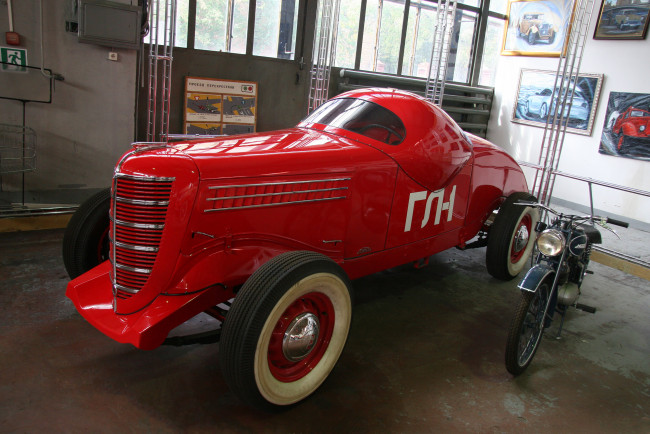 Обои картинки фото vintage russian race car gaz gl1 1940, автомобили, газ, vintage, 1940, gl1, gaz, car, race, russian