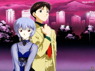 Картинка аниме evangelion