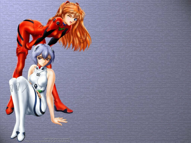 Обои картинки фото аниме, evangelion