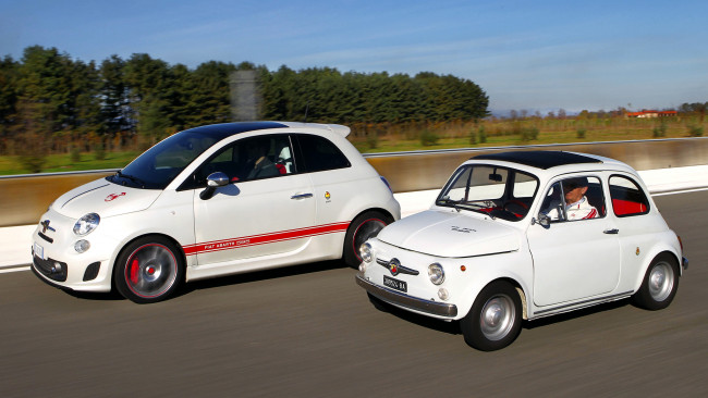 Обои картинки фото fiat 500, автомобили, fiat, италия, легковые, group