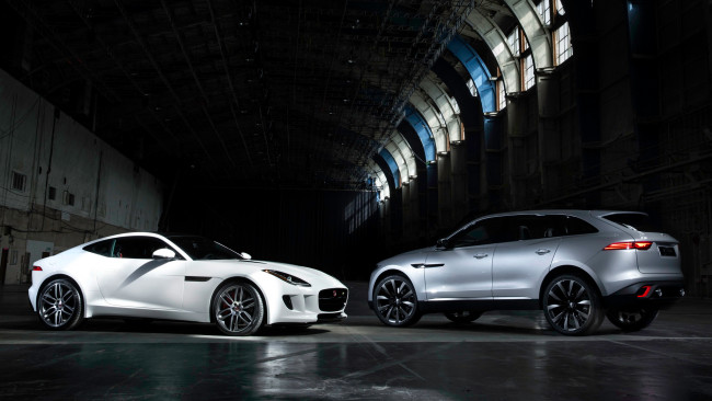 Обои картинки фото jaguar, автомобили, легковые, класс-люкс, великобритания, land, rover, ltd