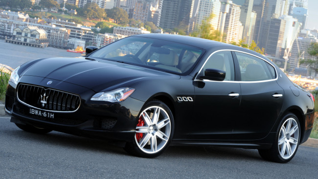 Обои картинки фото maserati quattroporte, автомобили, marussia, maserati, s, p, a, италия, эксклюзивные, спортивные, бизнес-класс