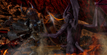 Картинка 3д+графика существа+ creatures демоны