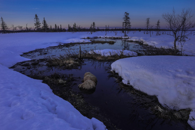 Обои картинки фото природа, зима, река, снег