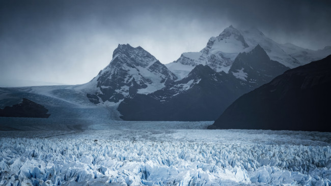 Обои картинки фото природа, айсберги и ледники, perito, moreno, glacier, ледник, горы