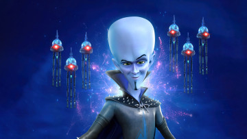 обоя megamind vs the doom syndicate ,  2024 , мультфильмы, megamind vs the doom syndicate, мегамозг, против, синдиката, рока, peacock, мультфильм, приключения, семейный