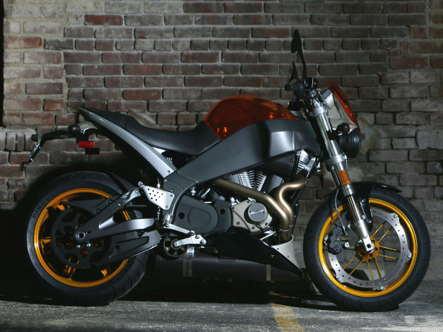 Обои картинки фото buell, lightning, xb12s, 2007, мотоциклы