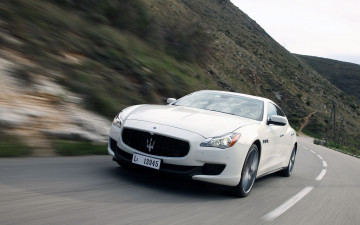 обоя автомобили, maserati, sports, quattroporte