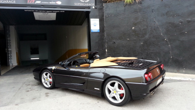 Обои картинки фото ferrari 355, автомобили, ferrari, италия, спортивные, гоночные, s, p, a