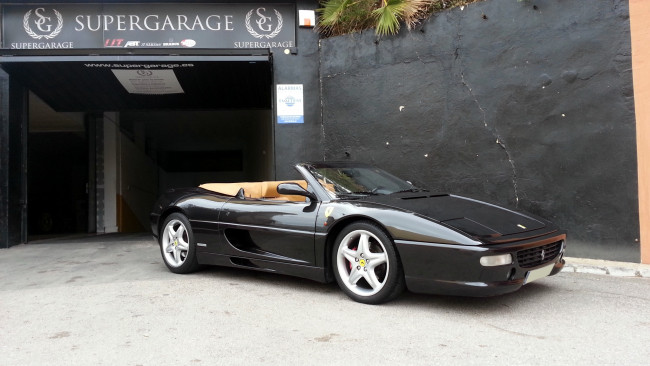 Обои картинки фото ferrari 355, автомобили, ferrari, италия, спортивные, гоночные, s, p, a