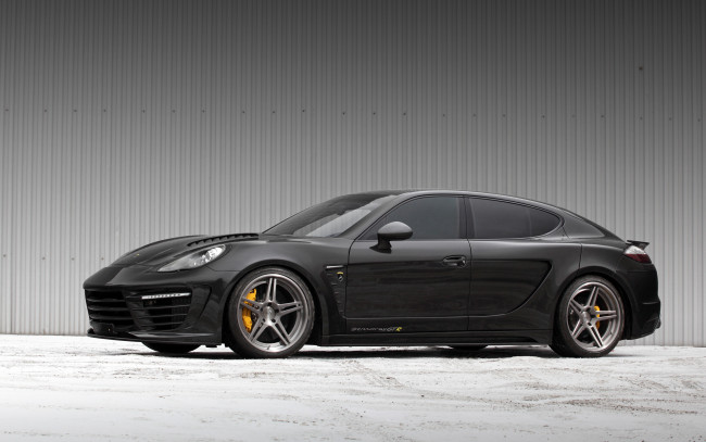 Обои картинки фото 2014-topcar-porsche-panamera-turbo-s-stingray-gtr-static, автомобили, porsche, stingray