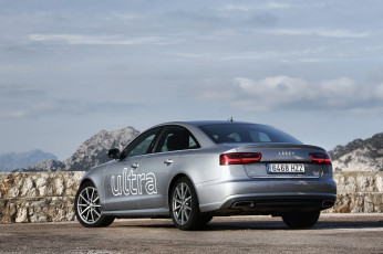 Картинка автомобили audi a6 tfsi ultra 4g c7 2014г