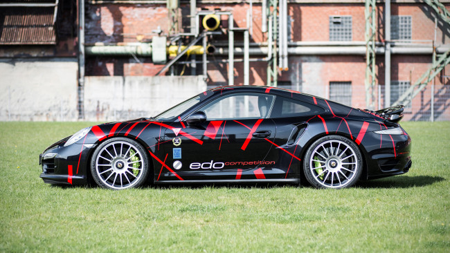 Обои картинки фото edo competition porsche 911 turbo-s 2014, автомобили, porsche, 911, edo, competition, 2014, turbo-s