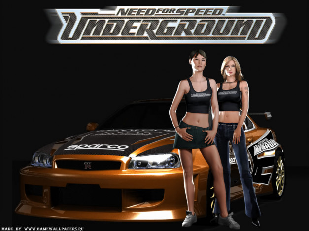 Обои картинки фото nfs, undergraund, видео, игры, need, for, speed, underground