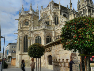 Картинка church of saint pierre caen france города католические соборы костелы аббатства