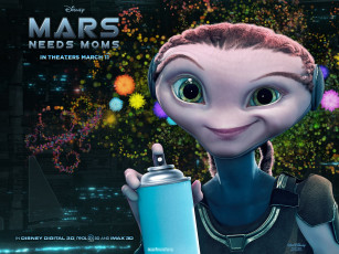 Картинка mars needs moms мультфильмы