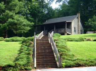 Картинка roan mountain state park разное сооружения постройки сша