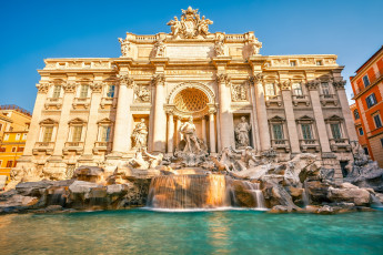 Картинка fontana+di+trevi города рим +ватикан+ италия fontana di trevi