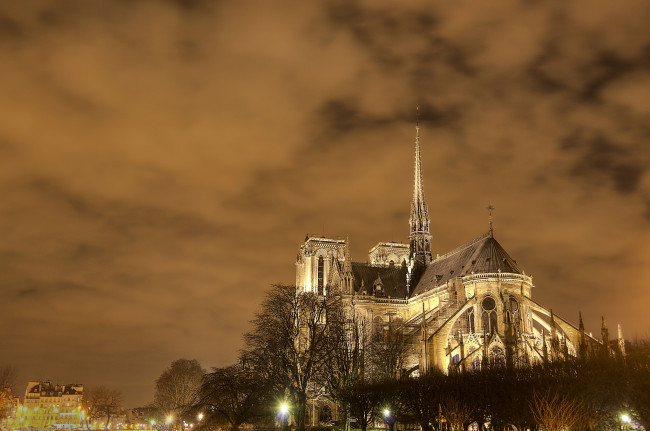 Обои картинки фото notre dame,  paris,  france, города, париж , франция, собор