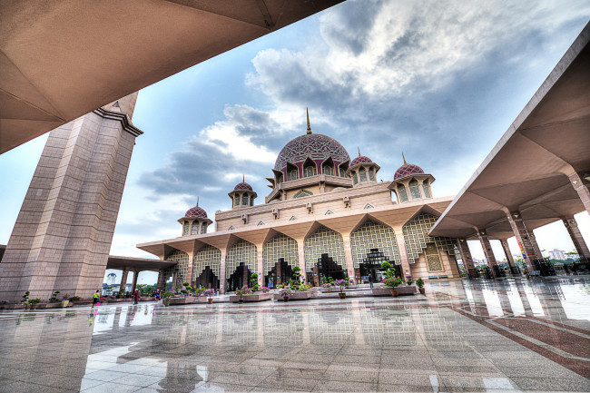 Обои картинки фото putra mosque, города, - мечети,  медресе, мечеть