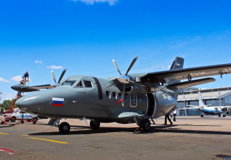 Картинка l-410 авиация военно-транспортные+самолёты самолёт