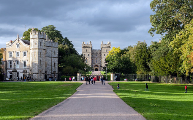 Обои картинки фото windsor castle, города, замок виндзор , великобритания, windsor, castle