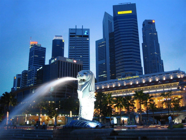 Обои картинки фото города, сингапур
