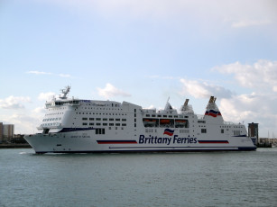 Картинка корабли лайнеры brittany ferries mont st  michel