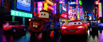 обоя cars, мультфильмы, pixar, машинки, тачки, 2