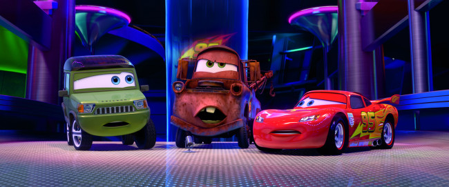 Обои картинки фото cars, мультфильмы, pixar, тачки, 2, машинки