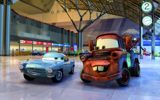 Обои картинки фото мультфильмы, cars, тачки, 2, машинки, pixar