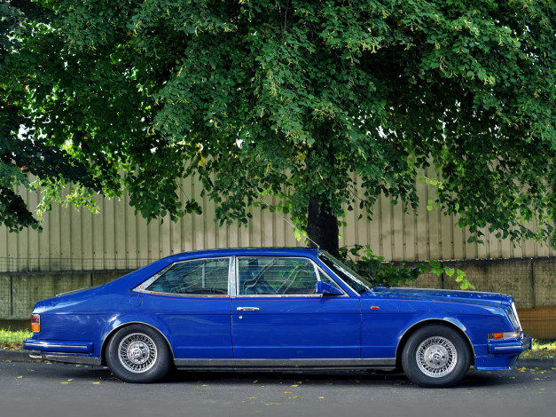 Обои картинки фото 1988, bentley, turbo, empress, ii, sports, saloon, автомобили