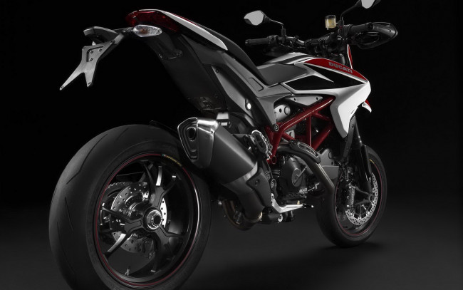 Обои картинки фото мотоциклы, ducati, hypermotard