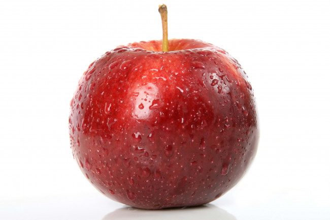 Обои картинки фото еда, Яблоки, яблоко, капли