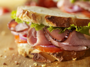 Картинка еда бутерброды +гамбургеры +канапе ветчина сэндвич
