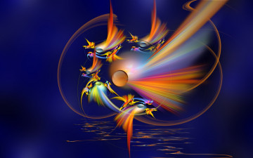 Картинка euphoric 3д графика fantasy фантазия узор цвета