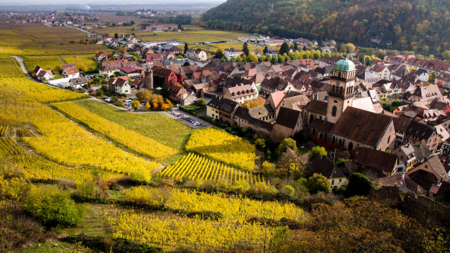 Обои картинки фото france, colmar, города, панорамы, пейзаж, дома