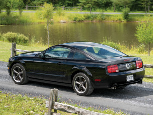 Картинка автомобили mustang ford темный bullitt