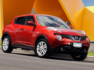 обоя автомобили, nissan, datsun, красный, 2013г, yf15, au-spec, juke