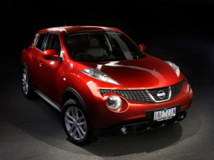 Картинка автомобили nissan datsun красный yf15 2013г au-spec juke