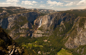 Картинка yosemite+national+park+california природа горы трава тропа парк пейзаж