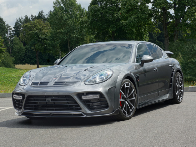 Обои картинки фото автомобили, porsche, panamera, mansory, 2014г, 970