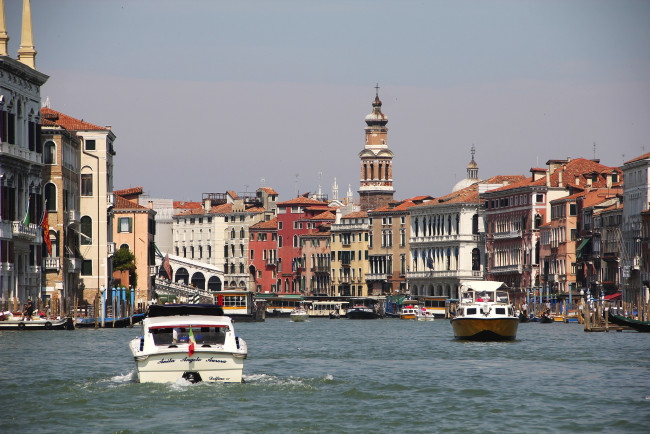 Обои картинки фото города, венеция , италия, канал