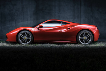 обоя автомобили, ferrari, 488, gtb, au-spec, 2015г